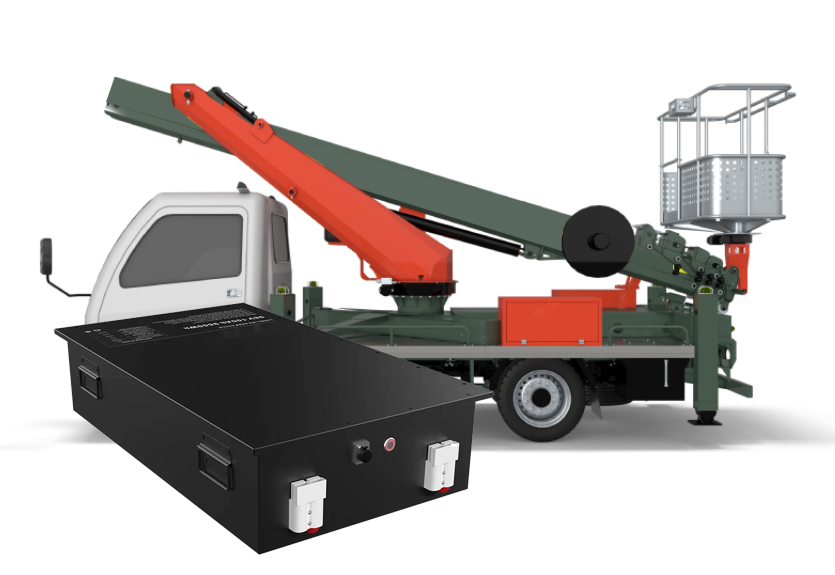 Laatste bedrijfscasus over 72V280AH Lithium Battery System Solution for Industrial Aerial Work Platform