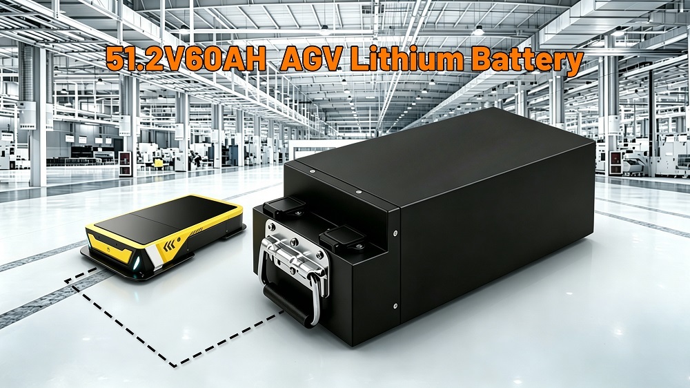 Laatste bedrijfscasus over Singapore AGV Lithiumbatterij 51.2V60AH Project Case
