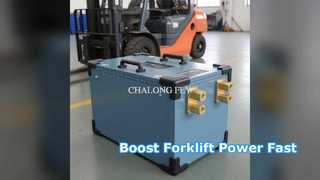 48V lithium-ion vorkheftruckbatterij 380AH Hoge prestaties