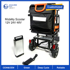 OEM ODM LiFePO4 Lithium battery pack 4 Wheel Mobility battery Electric Scooter Battery Wheelchair battery