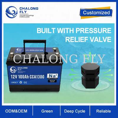 12V 40Ah H7 Sodium-Ion Start-Stop Battery with Smart BMS and 3500 Cycles for Passenger Cars