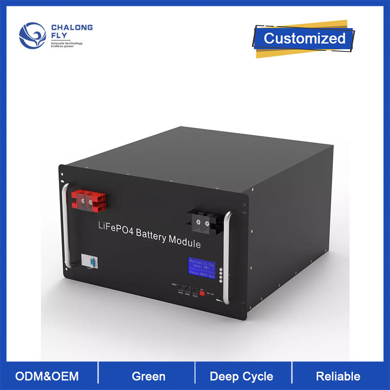 Customized Plug Type LiFePO4 Lithium Battery 24V 48V 51.2V 100Ah 150Ah 200Ah MPPT Controller