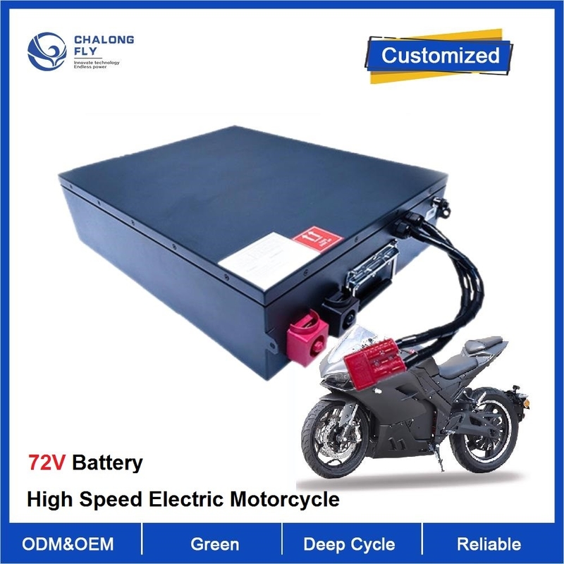 72V 50Ah 100AH LiFePO4 High Speed Ebike Scooter Motorcycle Battery Pack lithium Ion Battery