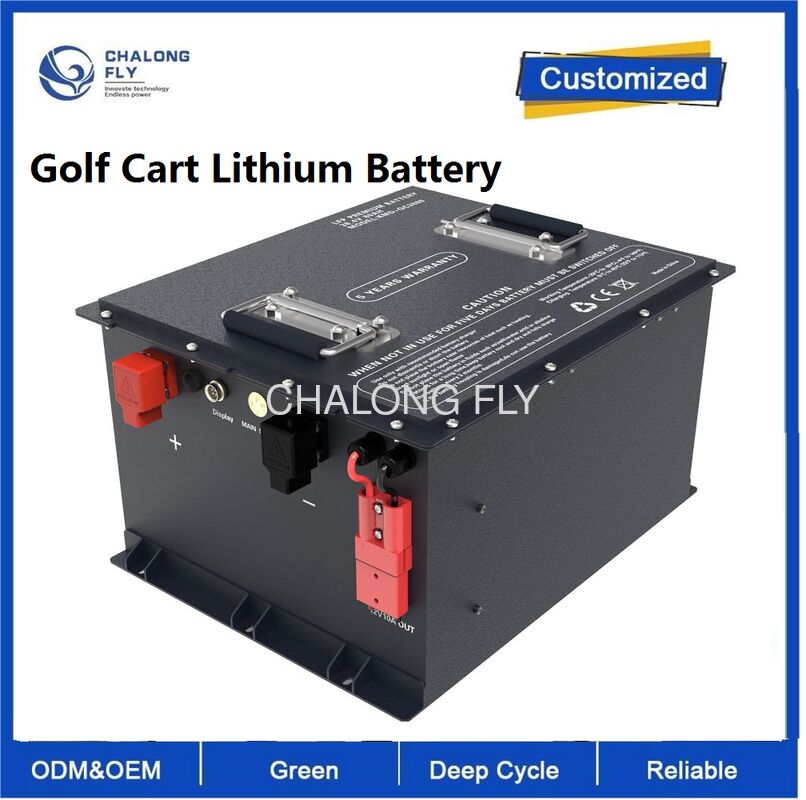 Electric Golf Cart Lithium Batteries 48V 72V 96V 50Ah 100Ah 105Ah 150Ah Li Ion Lithium Battery LifePO4 Electric Tricycle Motorcycle Battery Pack