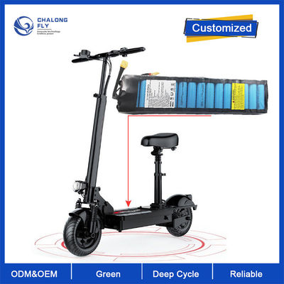 LiFePO4 Lithiumbatterij 24V 36V 60V 72V 20AH 30AH 50AH 80AH OEM ODM Lithium Ion Oplaadbare elektrische LiFePO4 Batterij