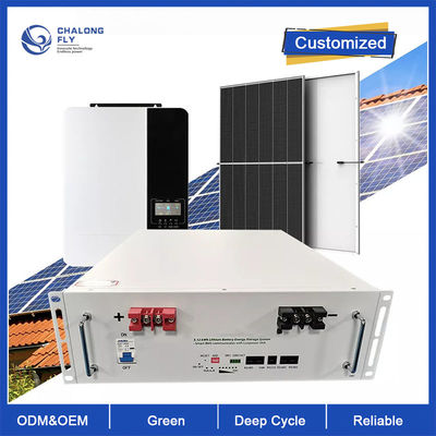 LiFePo4 de Diepe Cyclus van de Lithiumbatterij van Netoem ODM 10KW 48V 100AH 200AH de Zonnebatterij van het het Ijzerfosfaat van het Opslaglithium