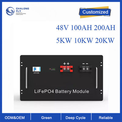 LiFePo4 OEM van de Lithiumbatterij 48V 5KW 10KW ODM van het het Lithiumijzer van de Energieopslag het Fosfaatbatterij voor EV/RV/Boats/Golf-Karren