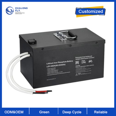 OEM ODM LiFePO4 Lithiumbatterijpakket 24v 48v 80v AMR Warehouse Autonome mobiele robots Batterijpakket