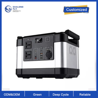 Lifepo4 OEM van de Lithiumbatterij ODM 500W Draagbare de Energie2000welectricity Generator van het Krachtcentrale1000w Zonnestelsel Openlucht