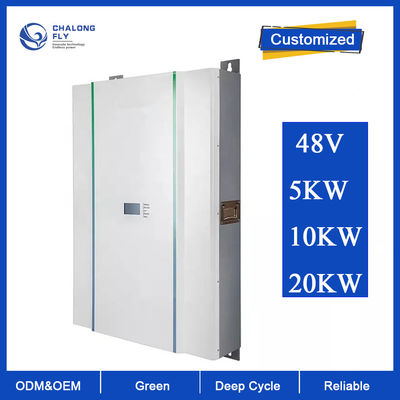 LiFePo4 OEM van de Lithiumbatterij ODM 10KWH 5KWH 48V van het de Muurlifepo4 Lithium van de Huismacht van de de Batterij Zonne-energie de Opslagsysteem