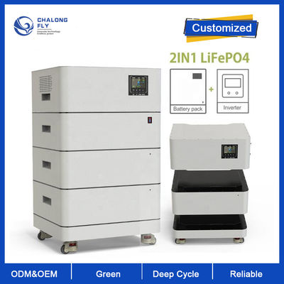 LiFePo4 Lithiumbatterij ALLEN IN 1 Gebruiksklare OEM van de de Opslagcontainer van de Rekenergie ODM 10KW 15KW 20KW 48V LiFePO4 Batterij