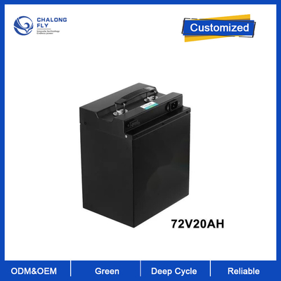 Het Pak72v 20ah 80ah Lithium Ion Battery LiFepo4 van de douanebatterij voor de Scooter Elektrische Motorfiets van 1000W ~5000W