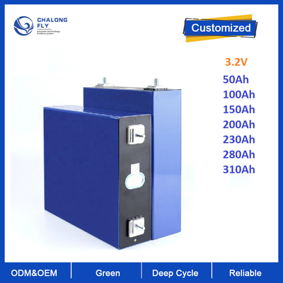 3.2V navulbare Diepe van de de batterij elektrische autoped van het Cyclus100ah 206ah 280ah 302ah lifepo4 lithium de motorfietsbatterij