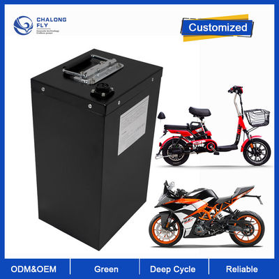 LiFePO4 Lithiumbatterij 36V 60V 72V 96V Lithiumbatterijpakket OEM ODM 20AH 40H 60AH 80AH Motorfiets Lifepo4 Batterij