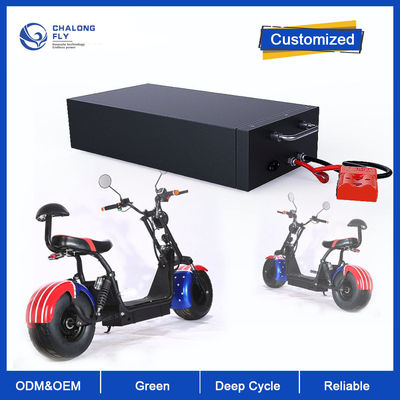 LiFePO4 Lithiumbatterij 60V 72V 96V 80AH 120AH OEM ODM Lithium Ion Batterijpakketten Oplaadbaar Voor Marine / E-motor