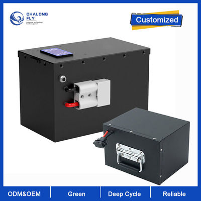 LiFePO4 Lithiumbatterij 48V 52V 60V 72V Oplaadbare 20AH 30AH 50AH 60AH 100AH LiFePO4 OEM ODM Lithium Ion Batterijpakketten