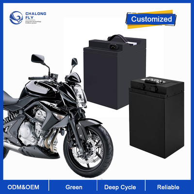 LiFePO4 Lithiumbatterij OEM ODM 48V 52V 60V 72V Oplaadbare 20AH 30AH 50AH 60AH 120AH Lithium Ion E-Scooter Batterij