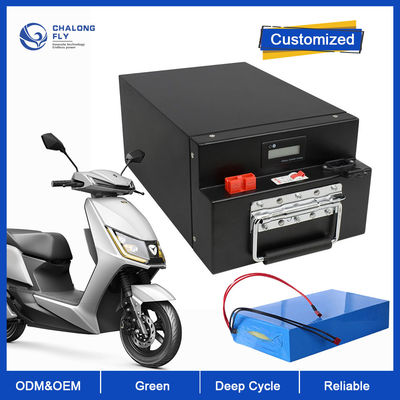 LiFePO4 Lithiumbatterij Groothandel Diepe cyclus 60V 72V 96V Oplaadbare Custom 30AH 50AH 60AH 120AH Lithium-ionbatterijen