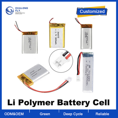 OEM ODM LiFePO4 3.7v Oplaadbare 150mah 350mah 750mah 1000mah 1200mah 2000mah Li-ion lithiumbatterijen