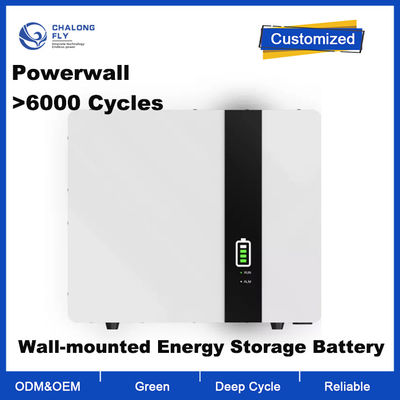 OEM ODM LiFePO4 lithiumbatterij 51.2v Lithium Ion Battery Pack Wandmontage Power Bank 10Kwh 7Kwh lithiumbatterijpakket
