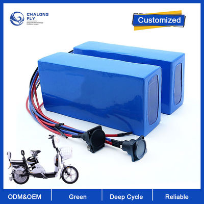 LiFePO4 Lithiumbatterij 36V 48V Li-ionbatterij 30AH 80AH 120AH OEM ODM Oplaadbare Lithiumbatterijpakketten
