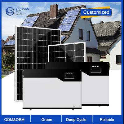 OEM/ODM Aanpasbare LiFePO4 batterij Home Powerwall 48V 100Ah met 3000 cycli