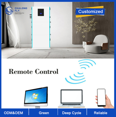 OEM ODM LiFePO4 lithiumbatterij Smart Household Battery Storage System Stapelde lithiumbatterijen 48V 100AH200AH