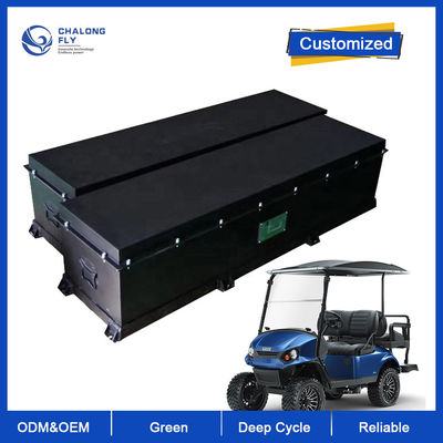 LiFePo4 OEM van de het Elektrische voertuigbatterij van de Lithiumbatterij 72V ODM 48V 150AH 200AH de Batterij van de Golfkar voor RV/Marine/Forklift