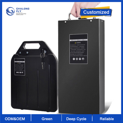 Lichte en duurzame OEM ODM LiFePO4 Lithiumbattery Pack voor e-scooter 36v 48v 60v 72v 96v E-scooter verwijderbare batterij