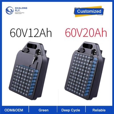 OEM/ODM Acceptabele E-scooter Verwijderbare batterij Op maat gemaakt 36v 48v 60v 72v 96v LiFePO4 Lithiumbatterijpakket voor E-scooter