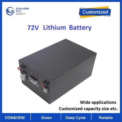 Van het Lithiumion battery electric bicycle scooter van CLF 72v 60ah de Motorfiets Lifepo4 Met drie wielen