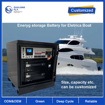 CLF OEM ODM IP65 LiFePO4 batterijpakket Lithiumbatterij met lange levensduur Energieopslag voor elektrische boot Marine 48V