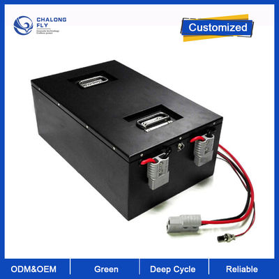 LiFePO4 Lithiumbatterij 60V 72V Golfwagenbatterij 80AH 160AH 300AH Oplaadbare EV Lithium Ion Batterij
