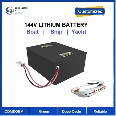 CLF OEM ODM LiFePO4 144V 300AH Op maat gemaakte elektrische boot Schip jacht Lithiumbatterijpakket prismatisch lithium-ion LFP