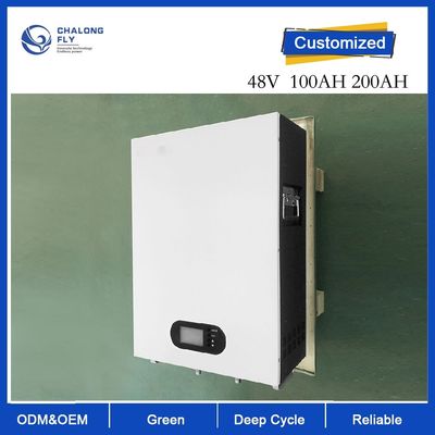 CLF 5KWH 10KWH 15KWH Zonne-energie Lithium-ion batterijpakketten LiFePO4 6000 cycli 48V 100AH 200AH Home energieopslag