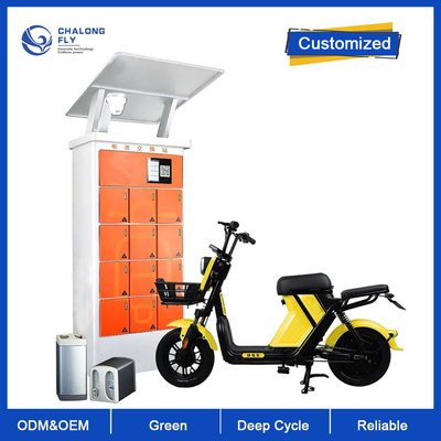 OEM ODM Openbare oplaadkasten Batterijschakelstation voor motorfiets E-Bike Scooter
