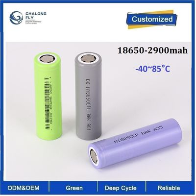 18650 2900mAh Grote temperatuur -40~85°C Lithium ijzeren batterij toepassen voor militaire stroomvoorziening Lithiumbatterijpakketten
