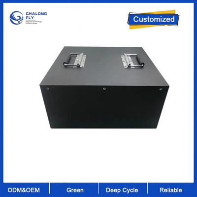 OEM ODM LiFePO4 Lithiumbatterijpakket Op maat gemaakte vorklift Lithium-ionbatterij 48V