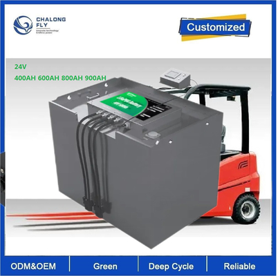 CLF OEM 24V600Ah LiFePO4 Lithium Iron Phosphate Battery voor Toyota Heli Forklift AGV Robot Scooter