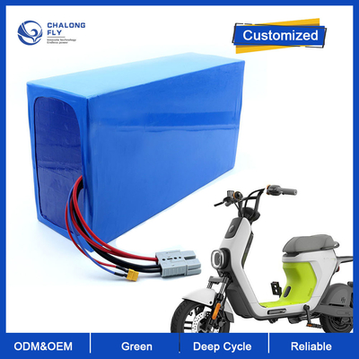 LiFePO4 Lithiumbatterij Op maat 24V 36V 48V 60V 30AH Li-ionbatterij 40AH 60AH 80AH Voor elektrische rolstoel / elektrische motorfiets