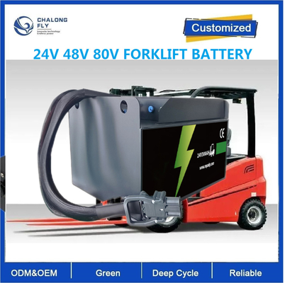 CLF 24V 48V 300Ah 400Ah OEM ODM LiFePO4 Lithium Iron Phosphate Battery Power Pack voor Vorklift AGV Robot Golf Cart