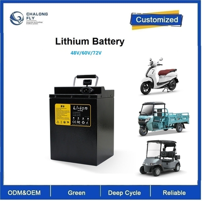CLF OEM ODM 48V 60V 72V Lithium Ion Batterijpakketten LiFePO4 voor elektrische scooter Motorfiets Driewieler Auto Golfkar Voertuig