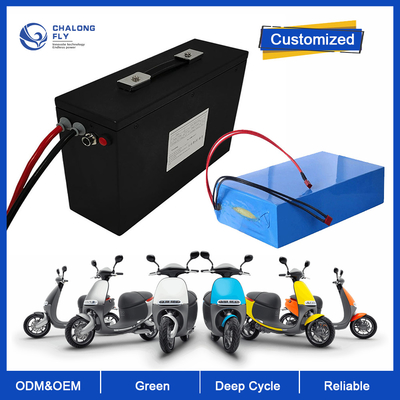 LiFePO4 Lithiumbatterij OEM ODM 36V 48V 60V 25AH Li-ionbatterij 60AH 100AH 120AH Voor elektrische rolstoel / elektrische motorfiets / elektrische fiets