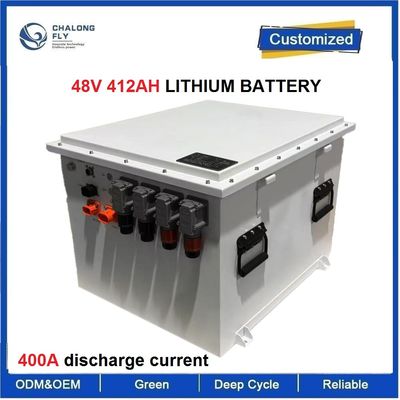 50A Ladingstroom 48V 412AH Lithium Ion Battery Pack voor Marine Boat Engine