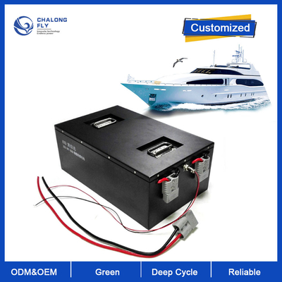 OEM ODM LiFePO4 Electric Boat Marine EV Lithium Battery Pack 96v 300ah Voor elektrisch jacht