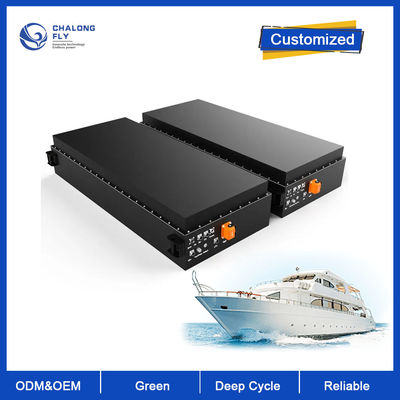 OEM ODM LiFePO4 30 kWh marine accupakket 96V 300Ah lifepo4 batterij voor elektrische boot