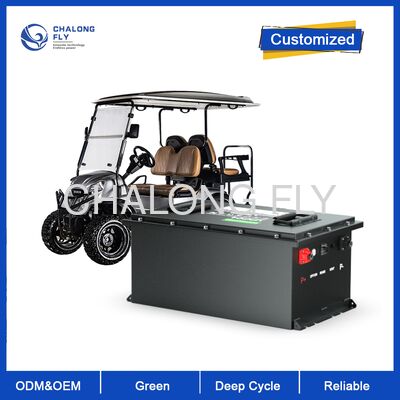 24V 52AH Duurzame Oplaadbare Golfkar Accu - Deep Cycle Lithium Ion Accu