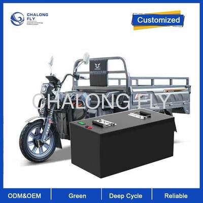 60V 45Ah Lithiumbatterij voor Elektrische Golfkar met Koudebestendige LiFePO4-technologie en Lange Levensduur