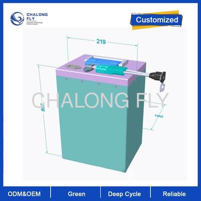 72V 32Ah LiFePO4 batterij met IP67 waterdichte bescherming en 2000 cyclusduur voor elektrische tweewielers