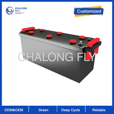 12V 400Ah LiFePO4-batterij met 5000 diepe cycli, 200A continue stroom en lichtgewicht ontwerp voor campers en campers